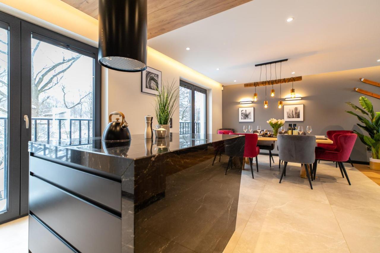 Luksusowy Apartament Enklawa Pod Skrzycznem Z Sauna I Bilardem - Dream Apart Щирк Экстерьер фото